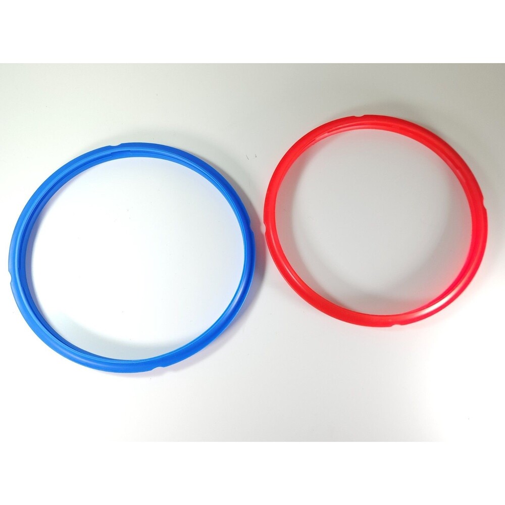 Instant Pot Sealing Rings 6 Qt Duo 60 V3 Replacement Silicone Gaskets Red Blue
